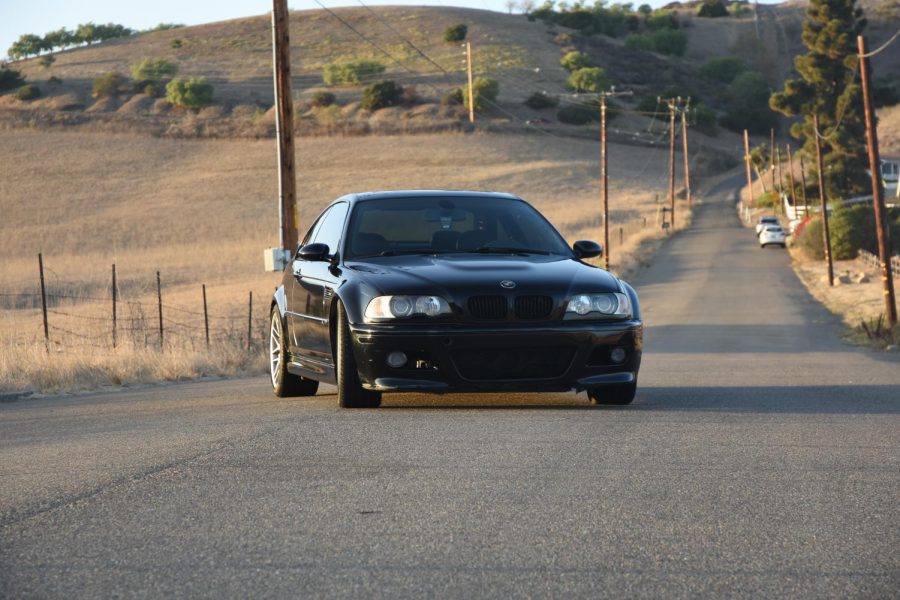 Milo Krueger’s (‘24) 2005 E46 M3 Coupe sitting at the bottom of Farren road on September 17th, 2022. Describing an absolute beast of a vehicle, Milo left us with the word, “Swanky.”