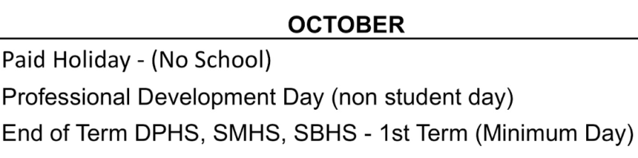 Why did we have October 5th off?
