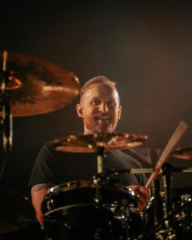 Brandon Zackey playing drums for Whitechapel opening for Trivium on the Deadmen and Dragons tour on November 9th in Phoenix Arizona.