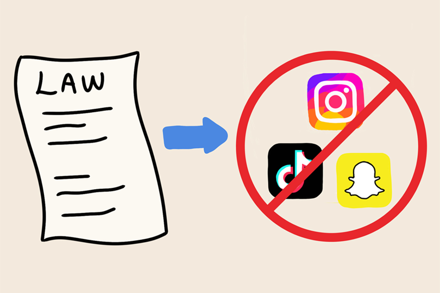 Thumbs Up or Thumbs Down: Students Share Their Thoughts on States Banning Social Media