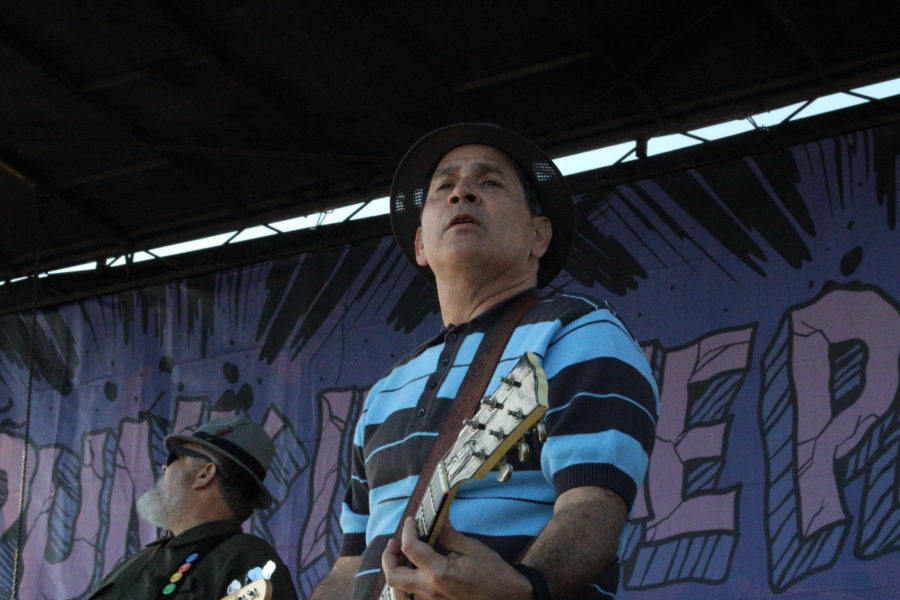 Manic Hispanic performing at Punk In The Park Ventura on March 25, 2023.