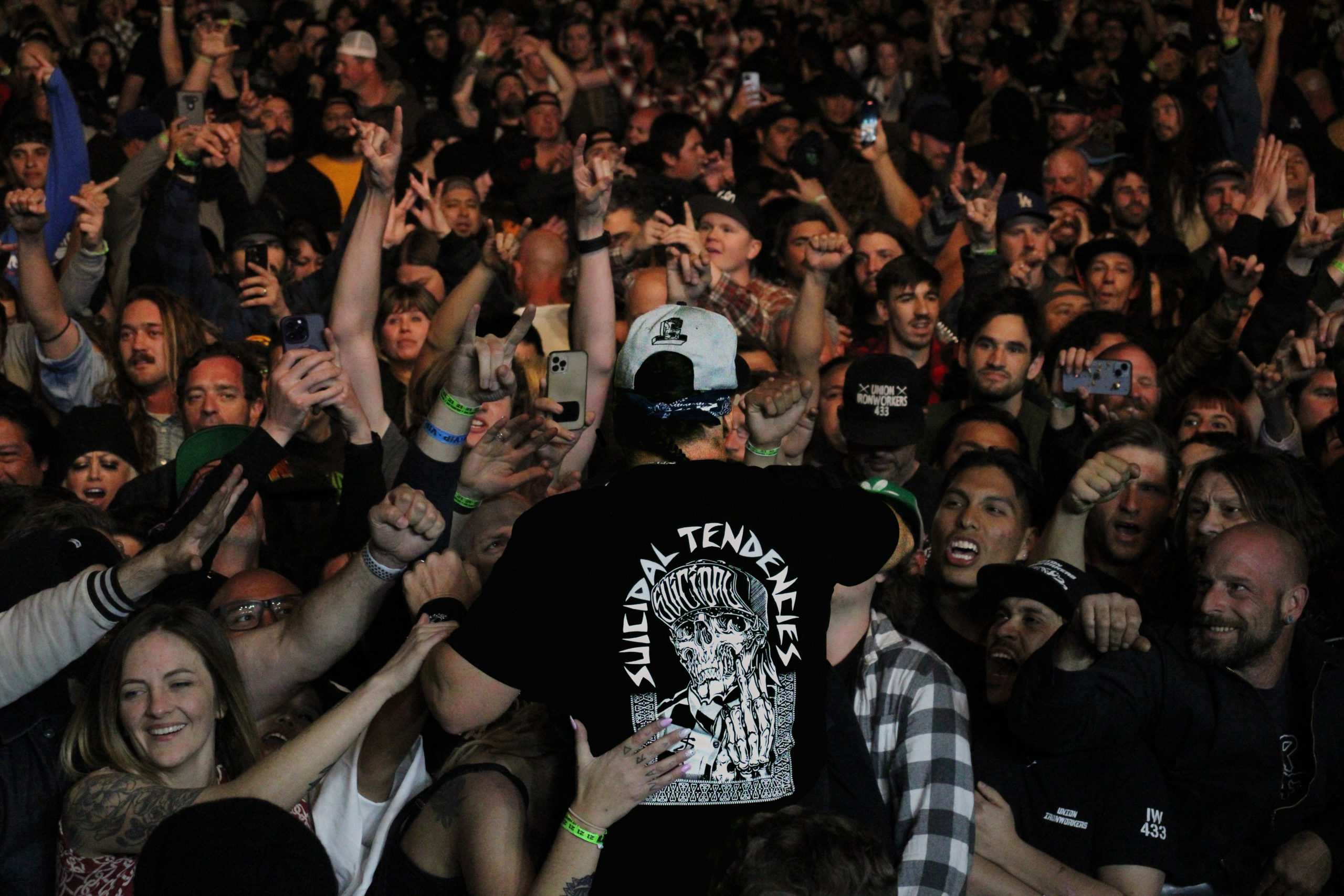 Suicidal Tendencies performing at Punk In The Park Ventura on March 25, 2023.