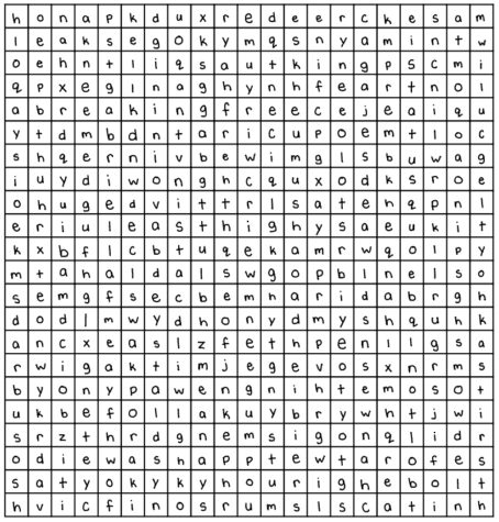 High School Musical word search