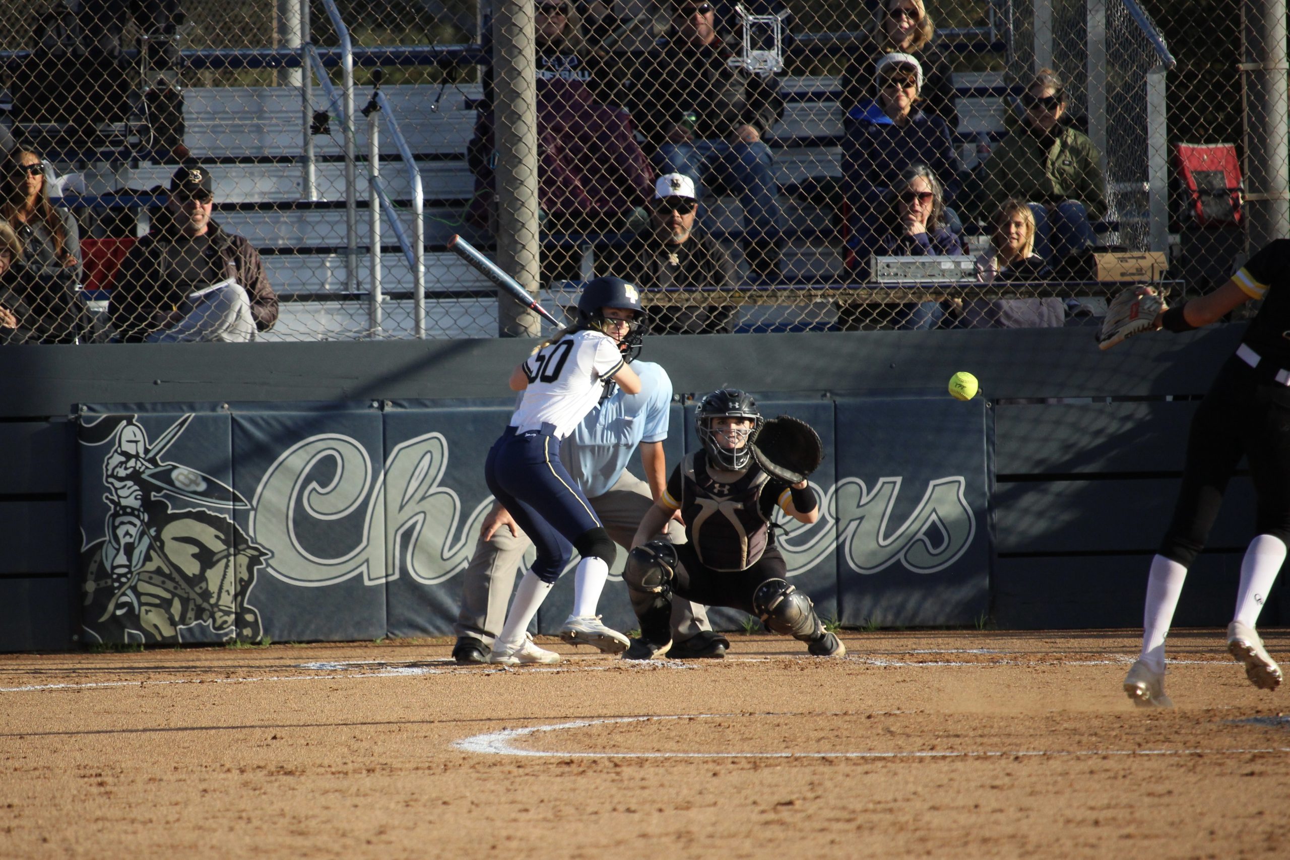 Dos Pueblos Varsity Softball beats cross-town rivals, Santa Barbara ...