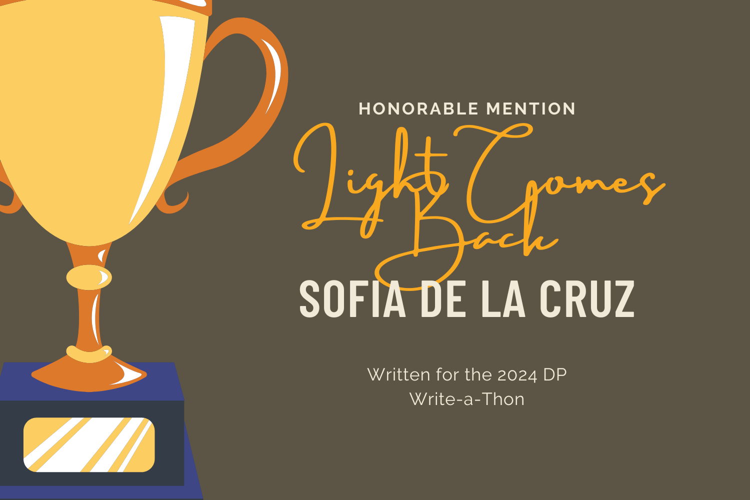 Winning Write-A-Thon 2024 Entries: Honorable mention