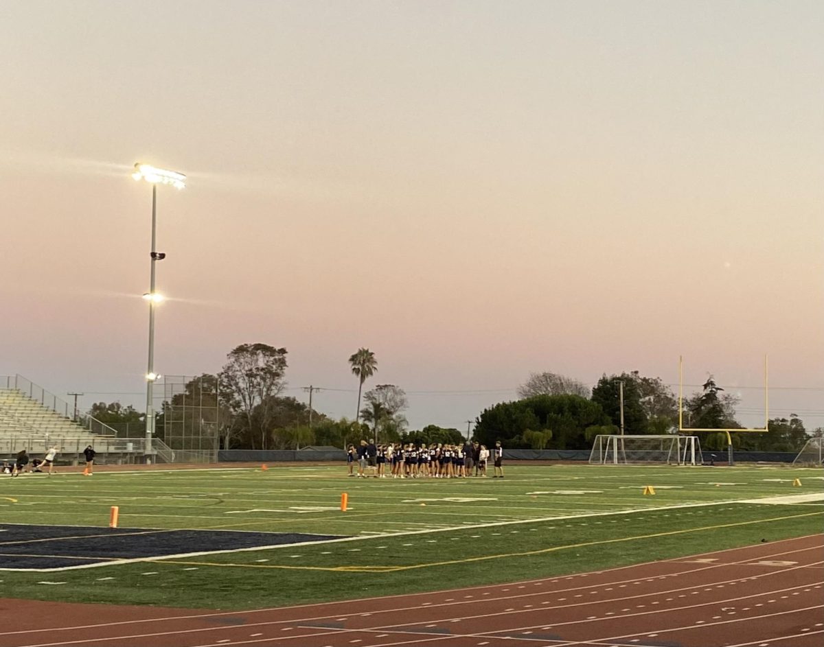 Girls Flag Football at Scott O'Leary stadium on Tuesday, August 13th in their first scrimmage of the season.