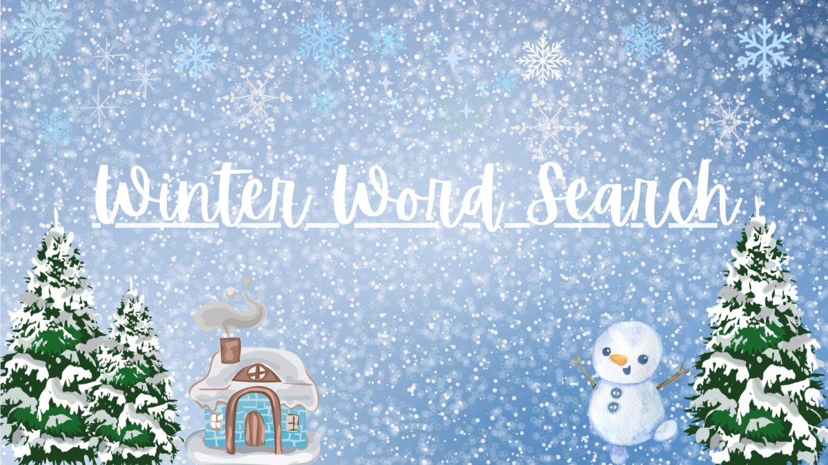 Graphic for Winter Word Search 