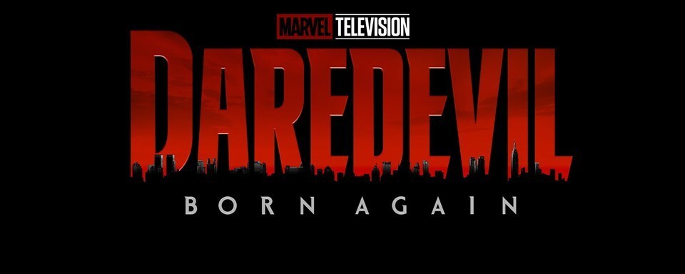 Official "Daredevil: Born Again" logo.