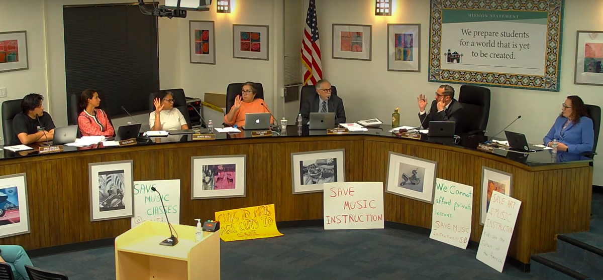 The School Board of Education unanimously approved the Reduction in Force  