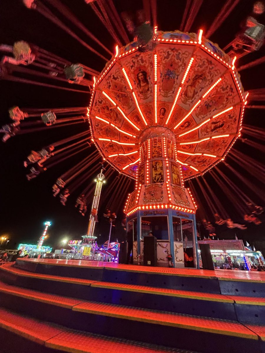 Wave Swinger at the fair.
