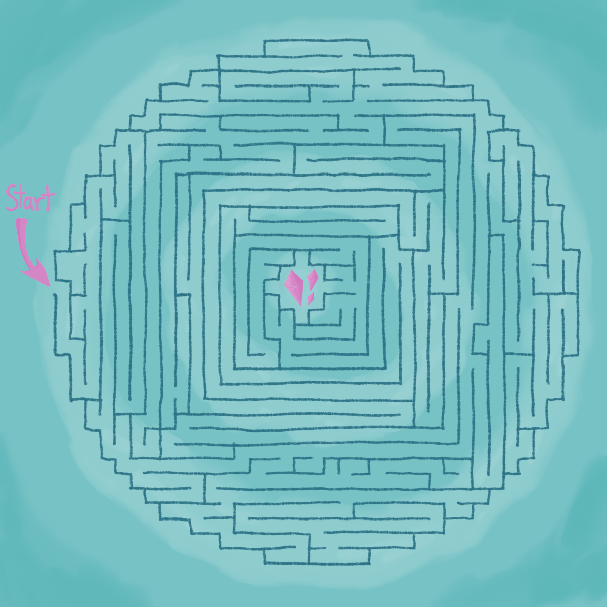 An aquatic maze.