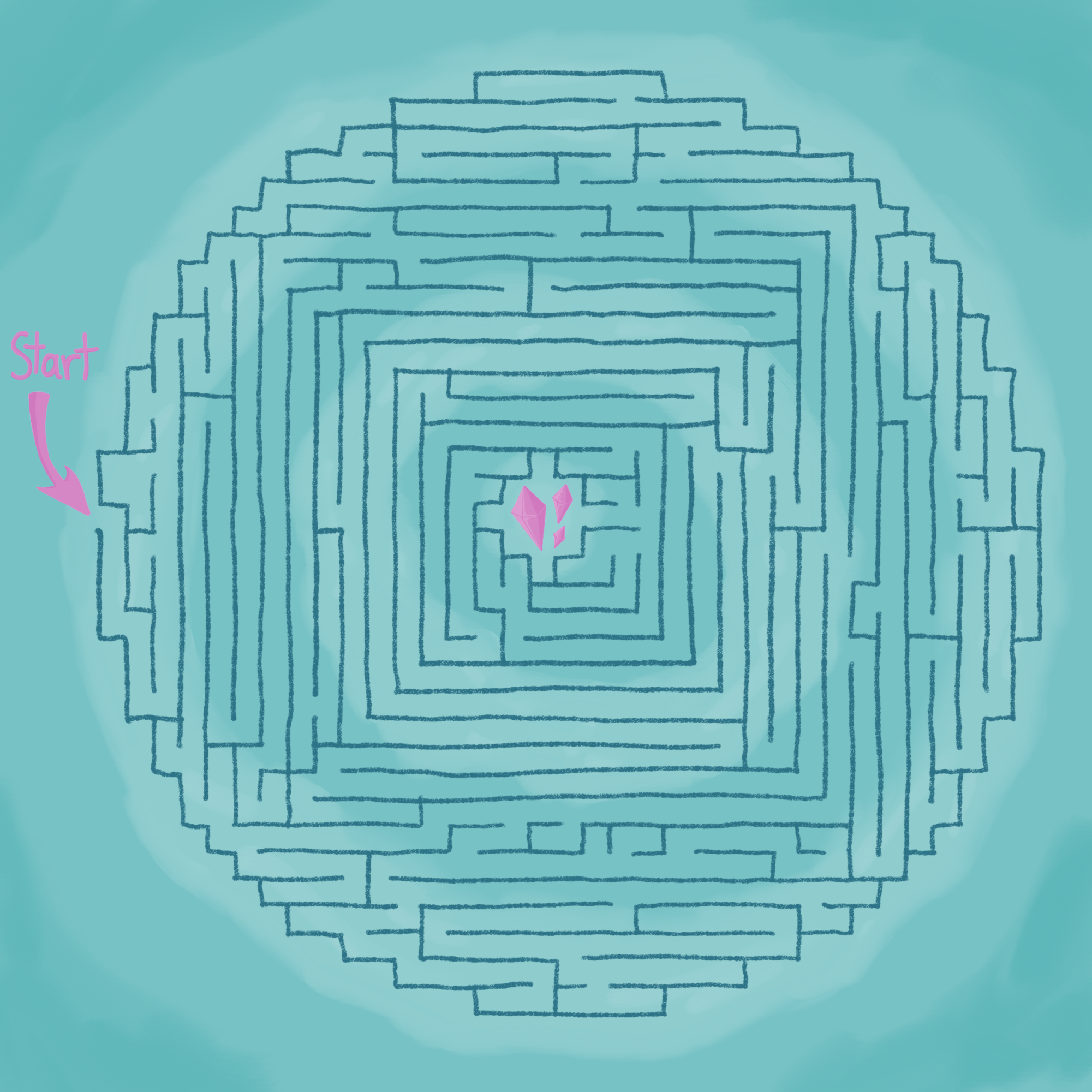 An aquatic maze.