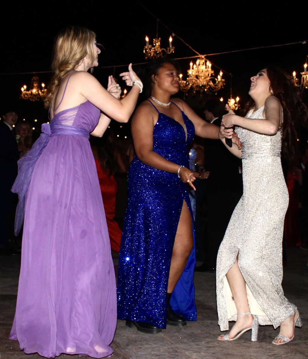Students on the dance floor.