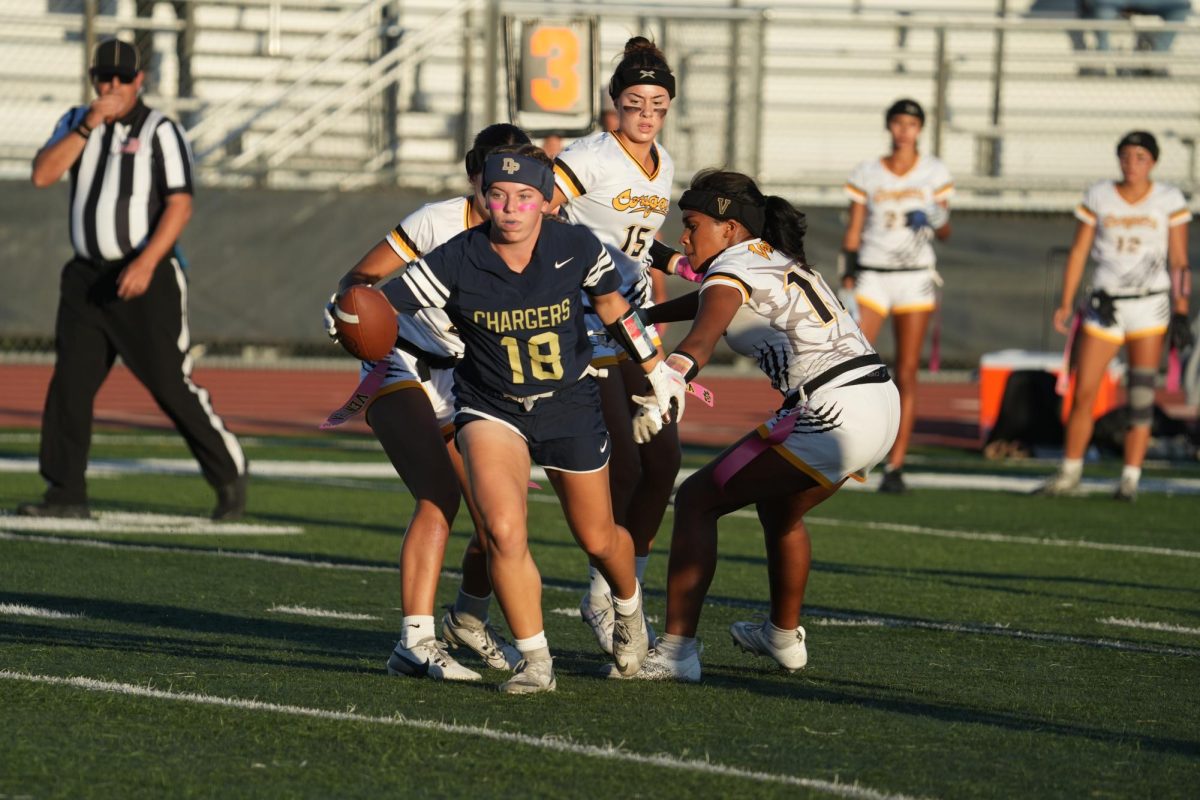 Brooklyn Hedricks (11) escaping from Ventura's defense.