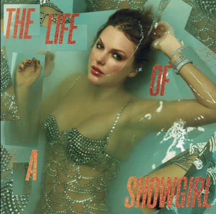 The official album cover for "Life of a Showgirl" by Taylor Swift