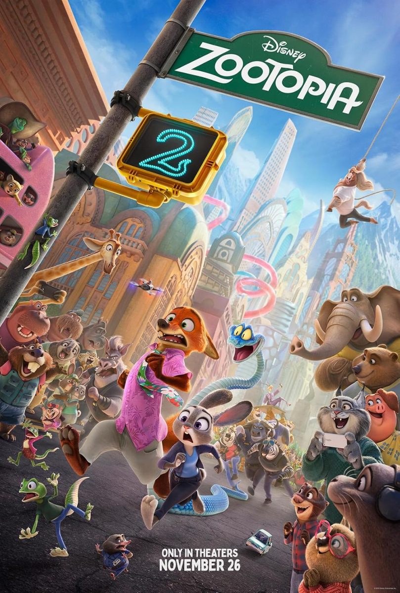 “Zootopia 2” movie cover.