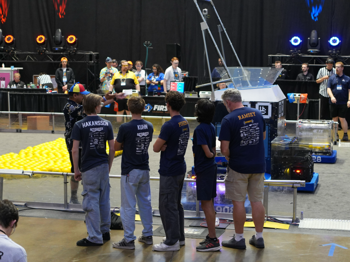 The Octobots team placed second at the FIRST Southern California State Championships.