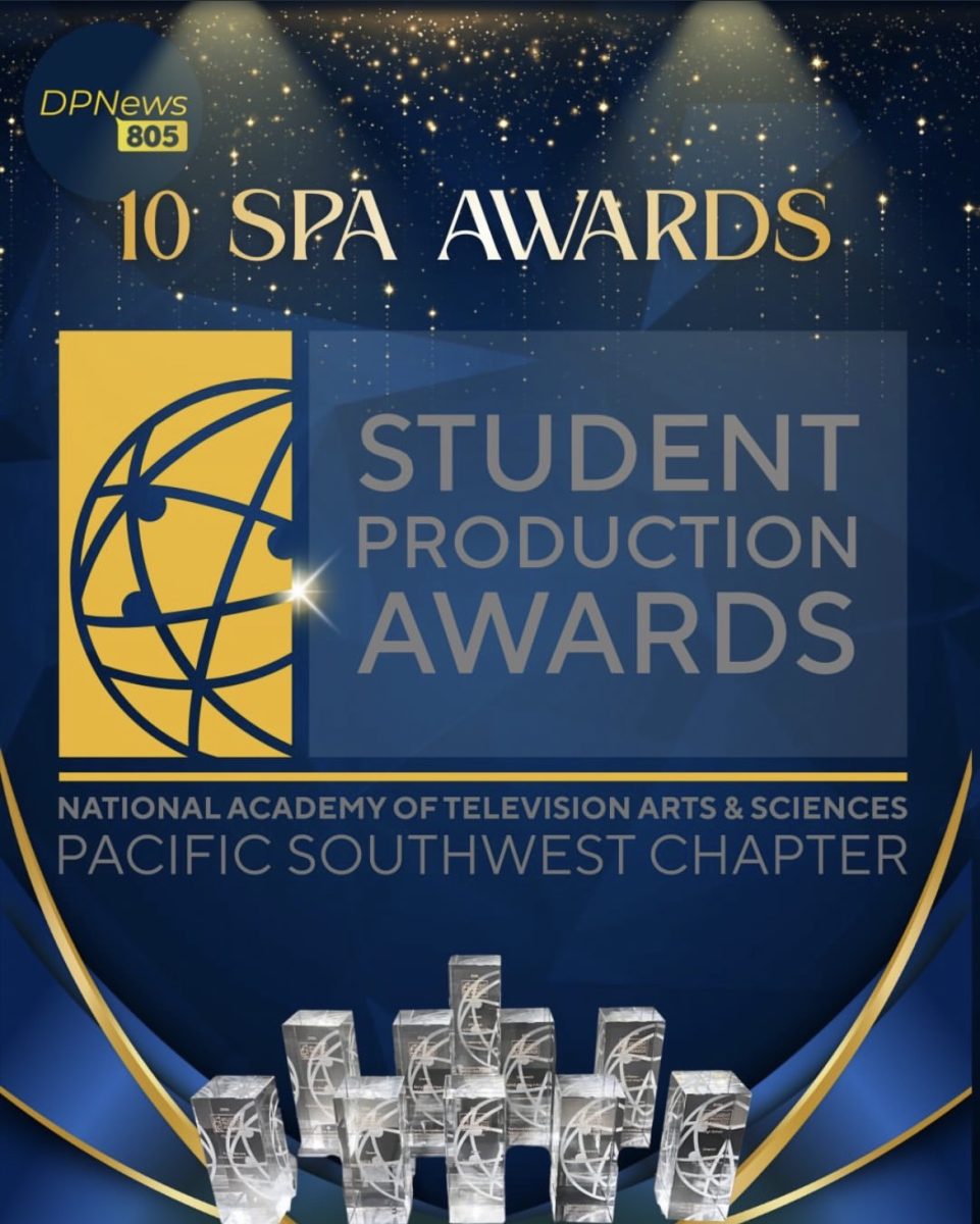 Promotional poster for the Student Production Awards.